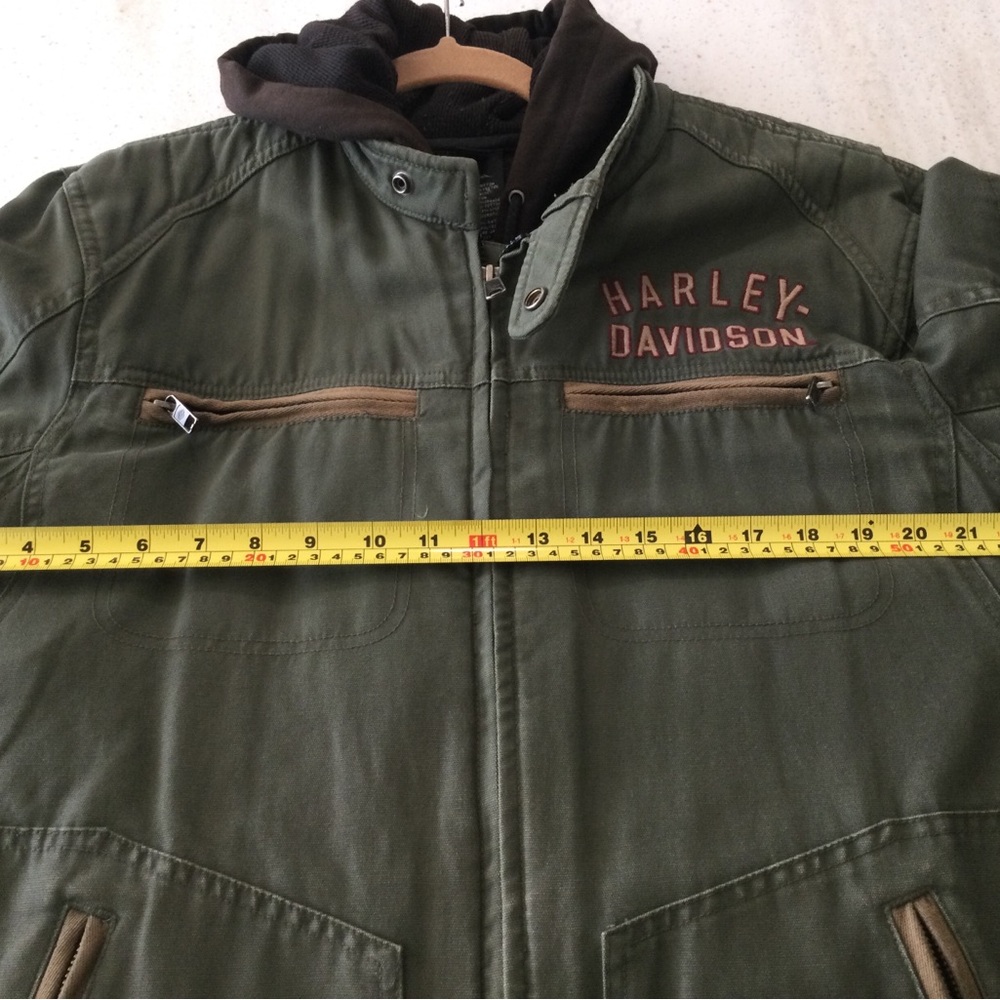 Harley-Davidson Men's Green Jacket